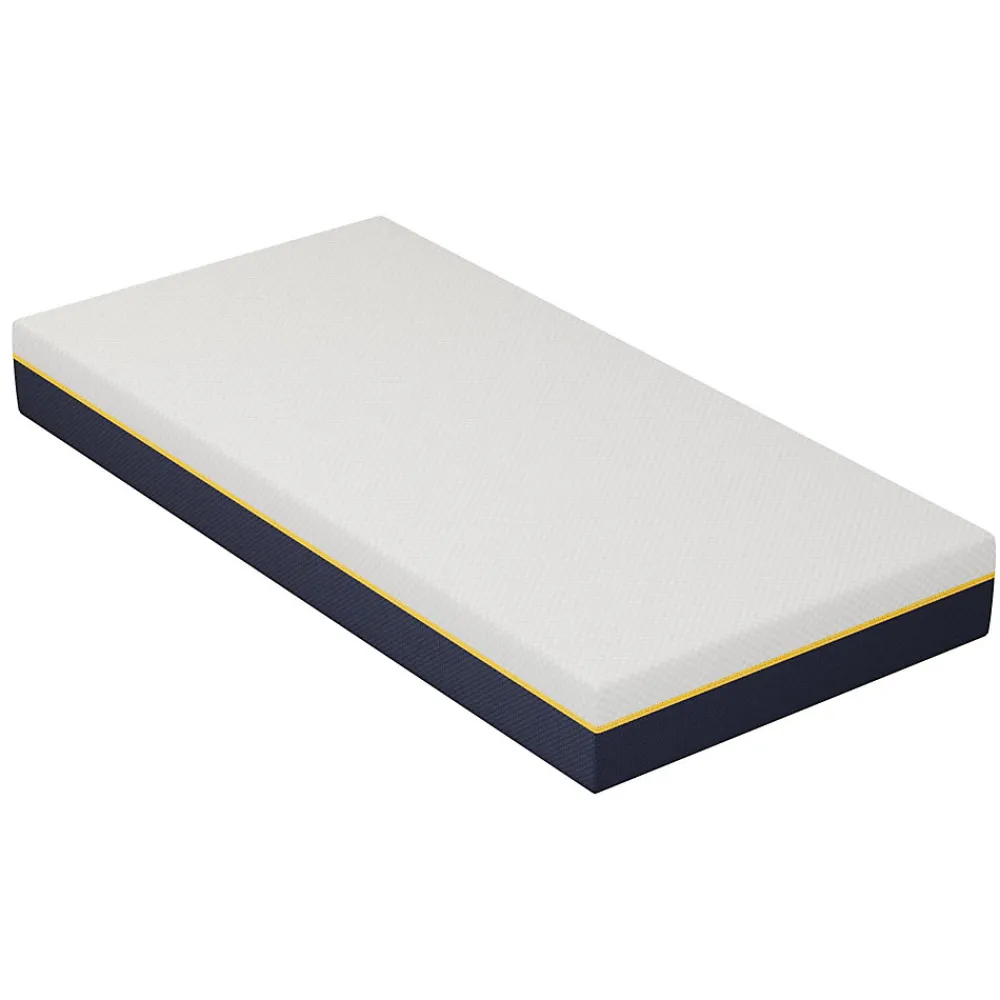 Matelas Adulte 90x190 cm, Épaisseur 21 cm, Mousse à Mémoire + Fibres de Charbon de Bambou>Teeno Discount