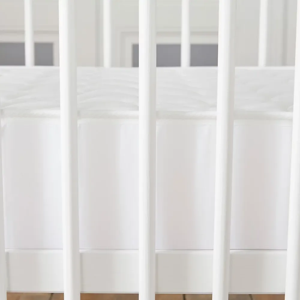 Babysom Matelas Bébé Climatisé - 1 Face Été Fraîche et 1 Face Hiver Ouatinée - Anti-acarien - Oeko-Tex - Fabrication française* Matelas