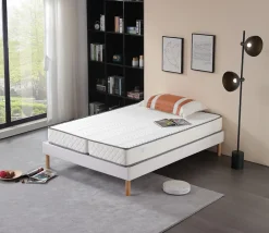 Matelas clic clac - 160x200 - hauteur 10 cm - soutien ferme - confort optimal - usage quotidien - techno10* Matelas