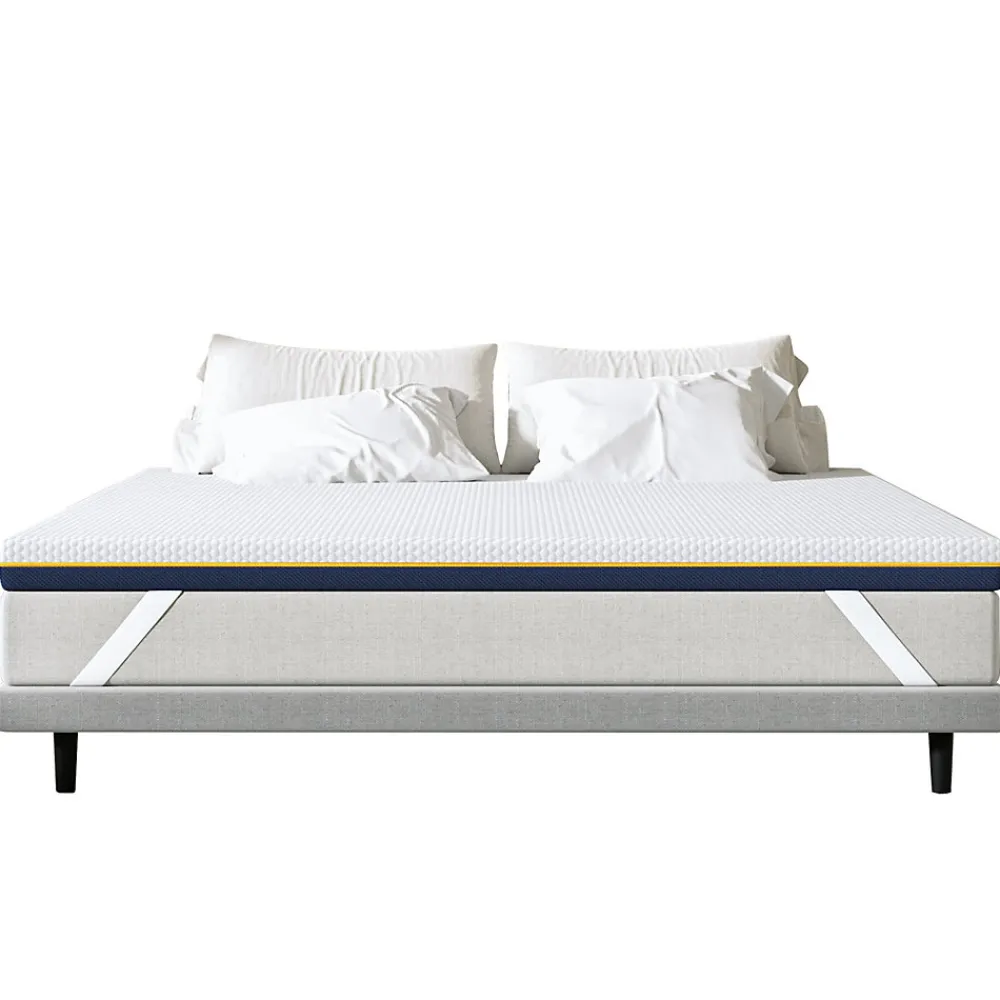 Matelas de 7,5 cm d'épaisseur, 140 x 190 cm, mousse à mémoire de forme, ergonomique, lavable>Teeno Sale