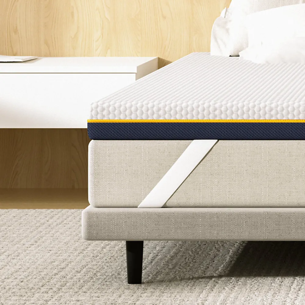 Matelas de 7,5 cm d'épaisseur, 140 x 190 cm, mousse à mémoire de forme, ergonomique, lavable>Teeno Sale