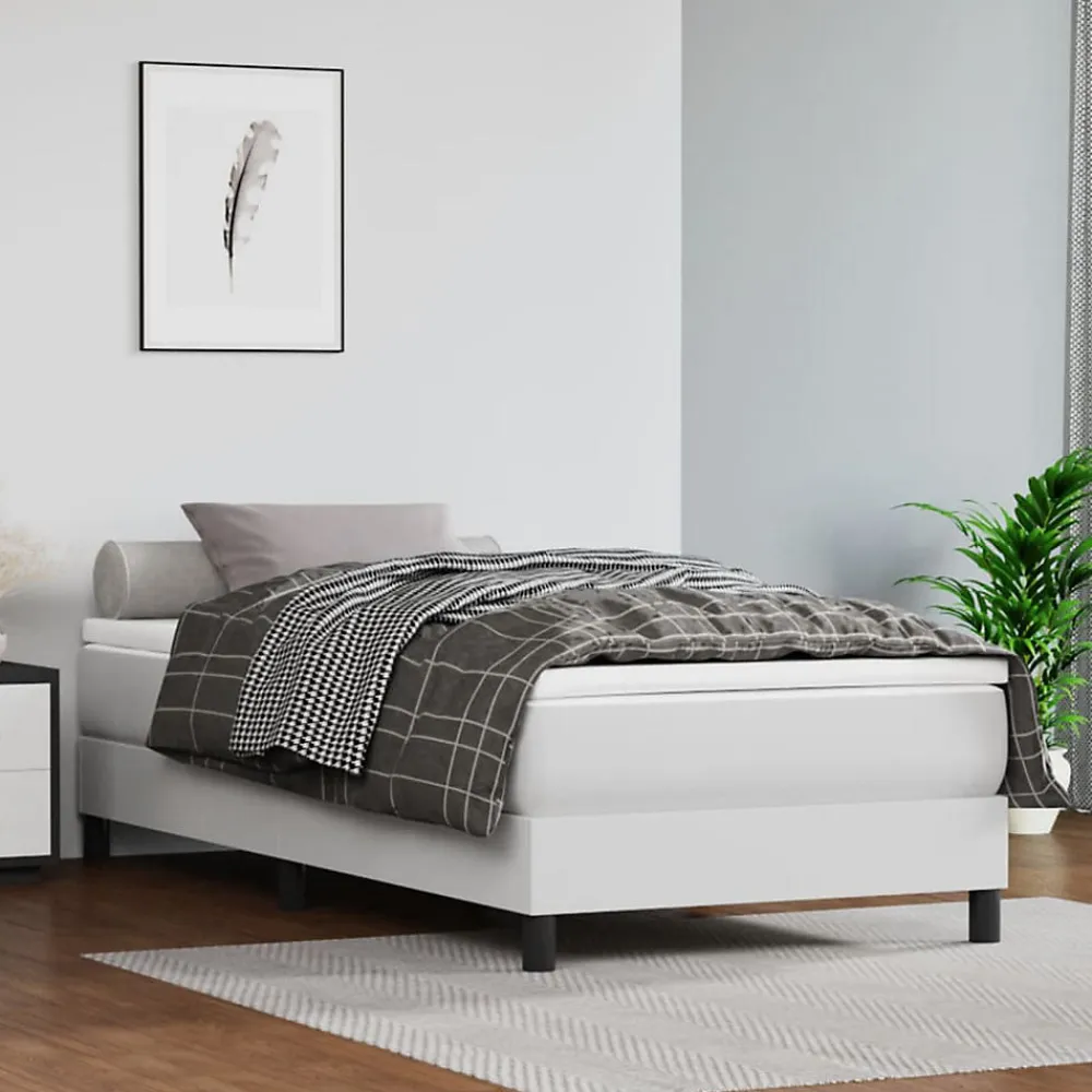 Matelas de lit à ressorts ensachés fermeté moyenne blanc 120x190x20 cm>Vidaxl Online