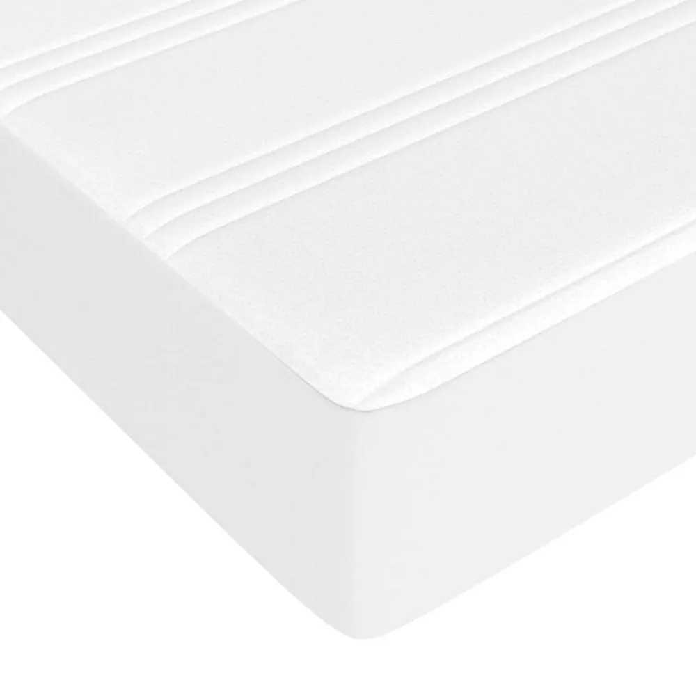 Matelas de lit à ressorts ensachés fermeté moyenne blanc 120x190x20 cm>Vidaxl Online