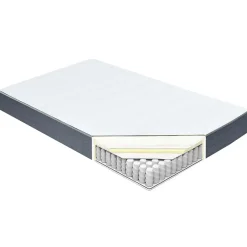 Matelas de sommier tapissier - - 140x200 cm - Ressorts ensachés - Mousse à mémoire de forme><noscript><img width=