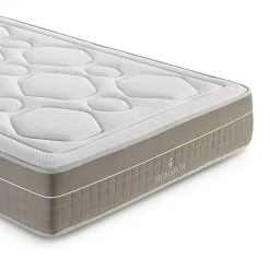 Monarch Matelas Deluxe Confort - Ressorts Ensachés Taille 190 x 150 cm Hauteur 26 cm* Matelas