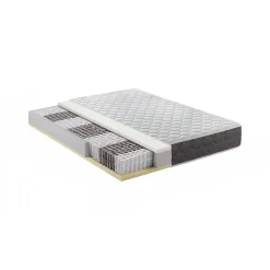 Talamo Italia Matelas double Davanz, matelas en mousse à mémoire de forme, matelas ergonomique, matelas à ressorts ensachés, 180x200xh28 cm* Matelas