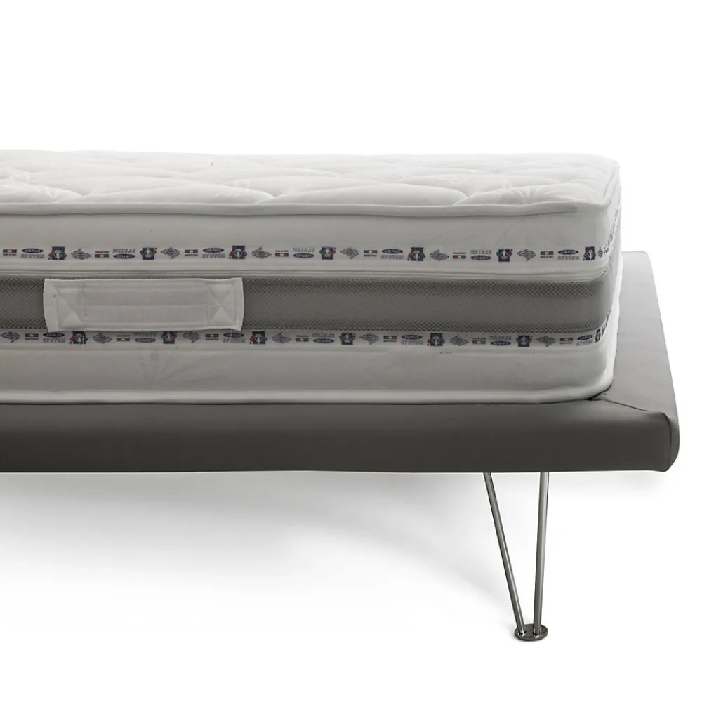 Matelas double Dfiorio, matelas amovible en mousse à mémoire de forme et Waterfoam,, 120x200h21 cm>Talamo Italia Clearance