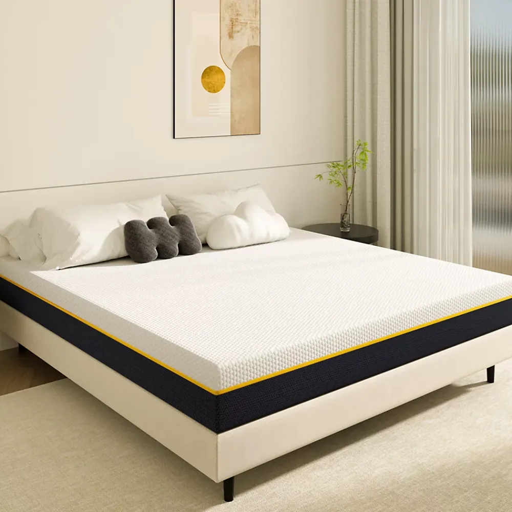 Teeno Matelas double en mousse à mémoire de forme, 140 x 190 cm, épaisseur 17 cm* Matelas