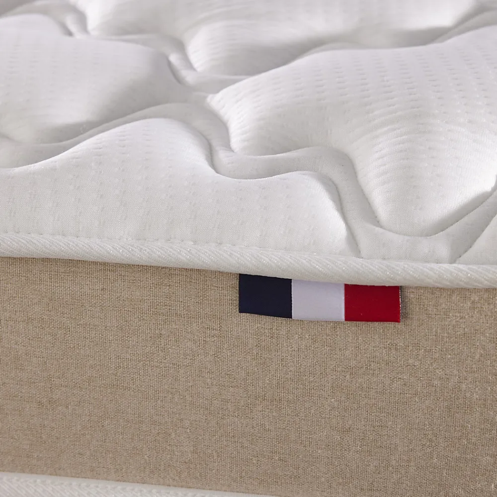 Matelas eco conçu polylatex recyclé très ferme 80 kg 160x200>Idliterie