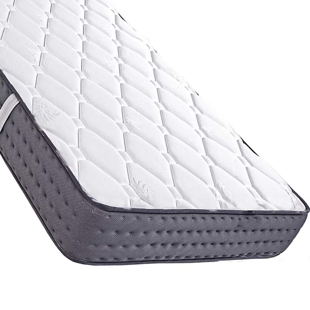 Juanio Matelas ELYA en mousse, réversible 3D avec face été/ hiver, mémoire de forme, indépendance du couchage- 90 X 190 X 20 cm* Matelas