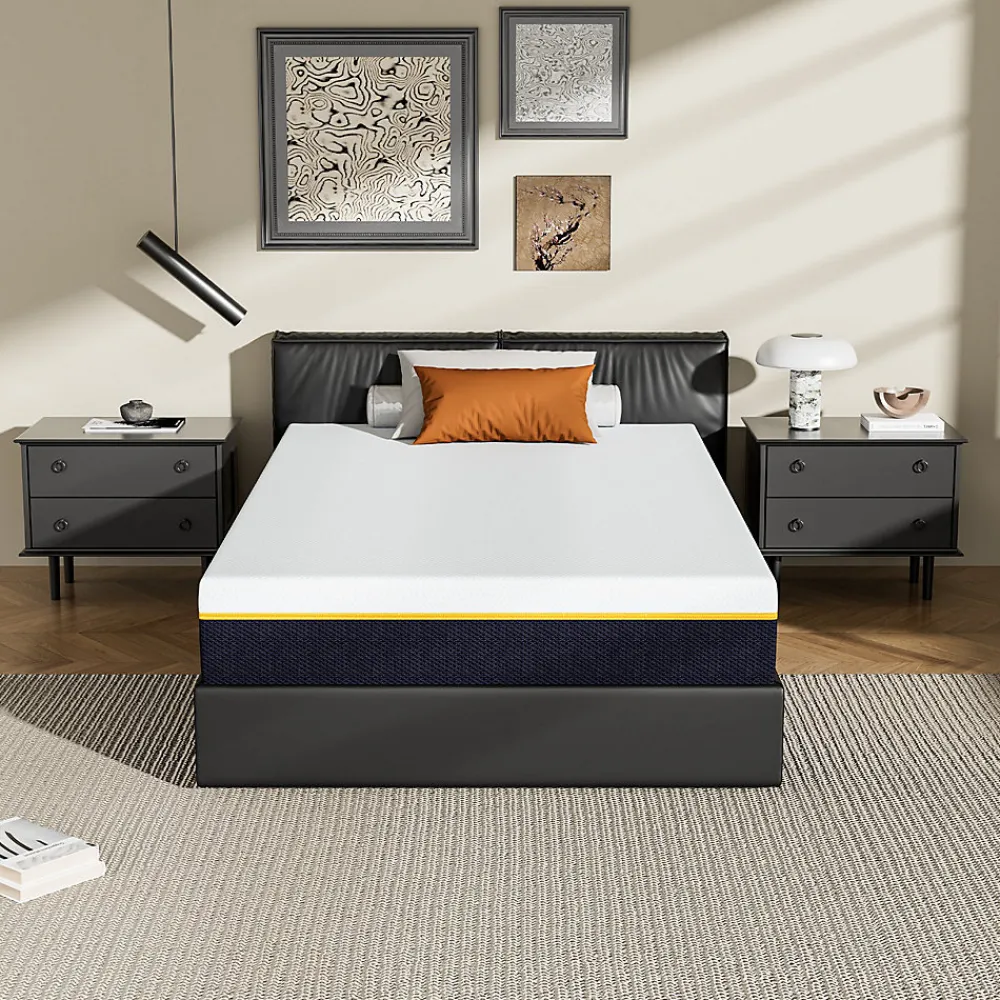 Teeno Matelas en mousse à mémoire de forme 90 x 190 cm , épaisseur 17 cm* Matelas