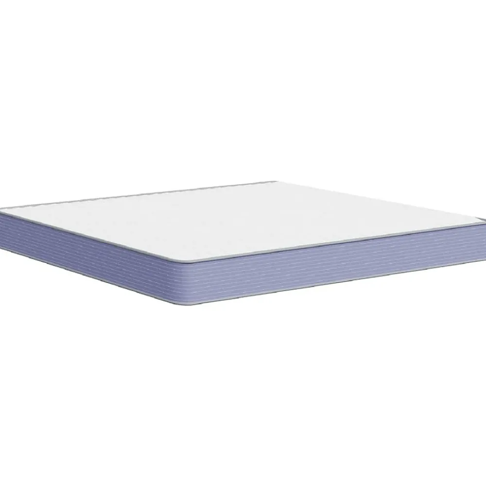 Matelas en mousse moyennement doux 200x200 cm>Vidaxl