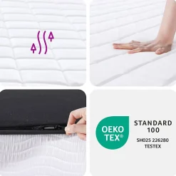 Matelas en mousse moyennement doux 90x190 cm><noscript><img width=
