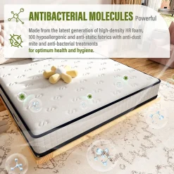 Matelas en mousse 90x200cm, Épaisseur 22 cm>Teeno Sale