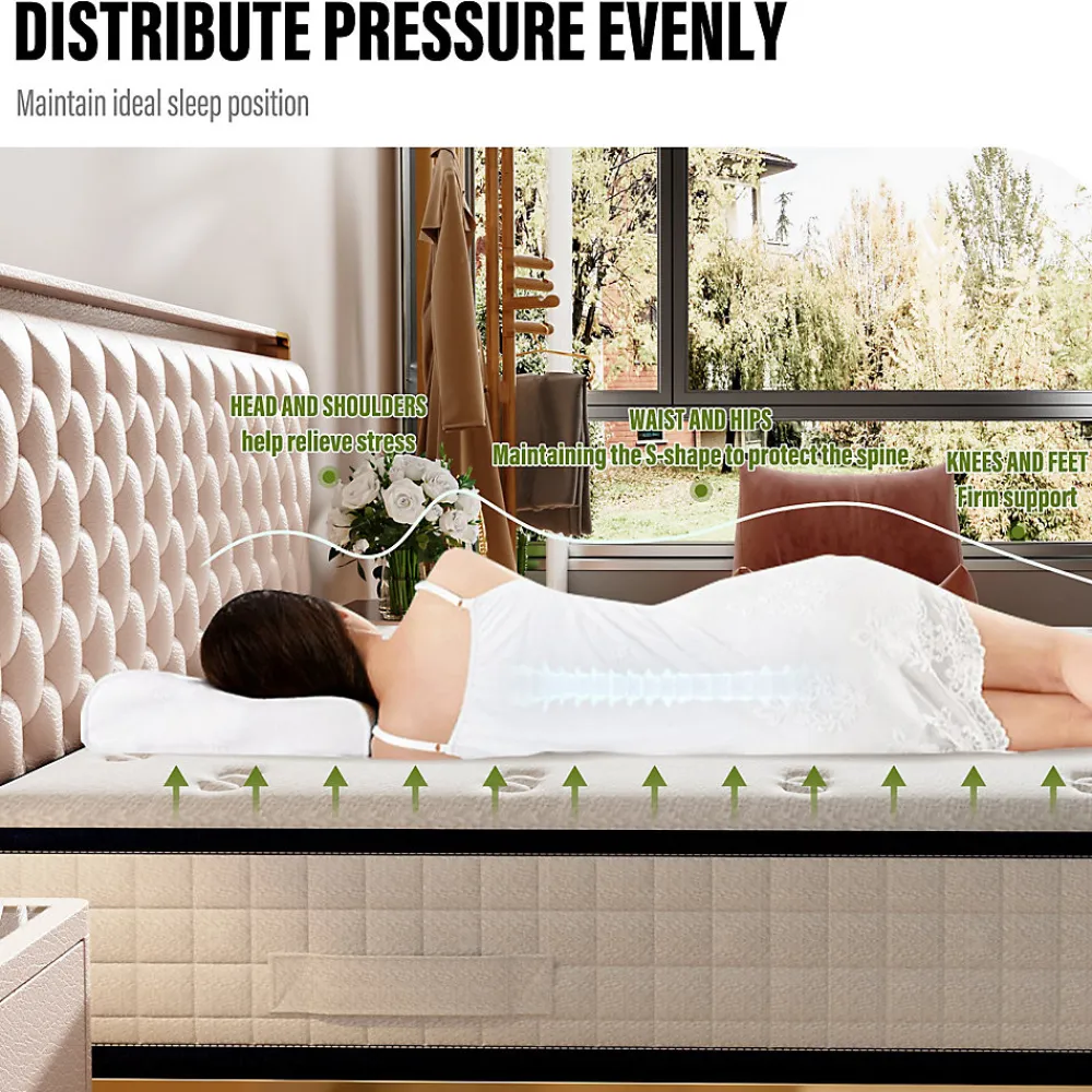Matelas en mousse 90x200cm, Épaisseur 22 cm>Teeno Sale