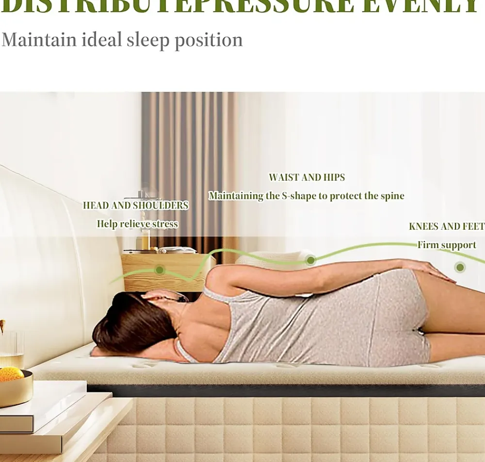 Teeno Matelas en mousse 160x200cm, Épaisseur 22 cm* Matelas