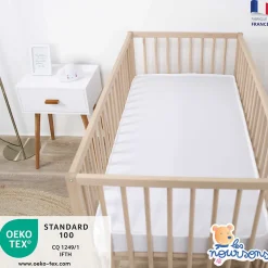 Matelas Enfant / Bébé 80x160 cm - Idéal pour Lit Cabane / Lit Gigogne - Réversible - Oeko Tex><noscript><img width=