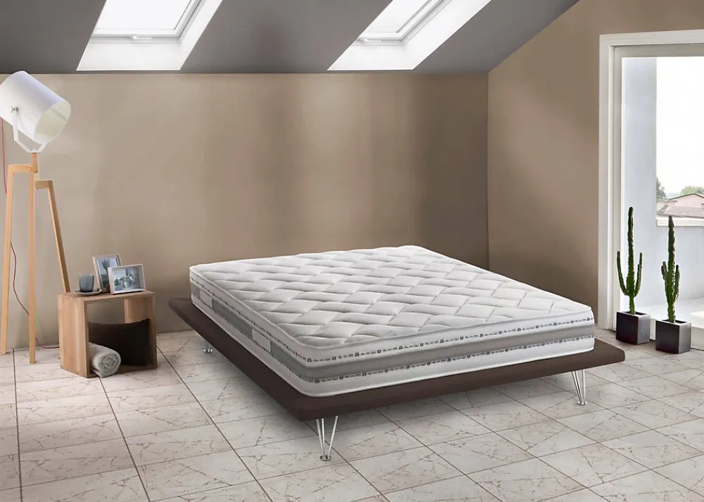 Matelas enfant 140x200 cm accueil dynamique soutien medium epaisseur 21 cm Non specifie zones housse de matelas>Talamo Italia