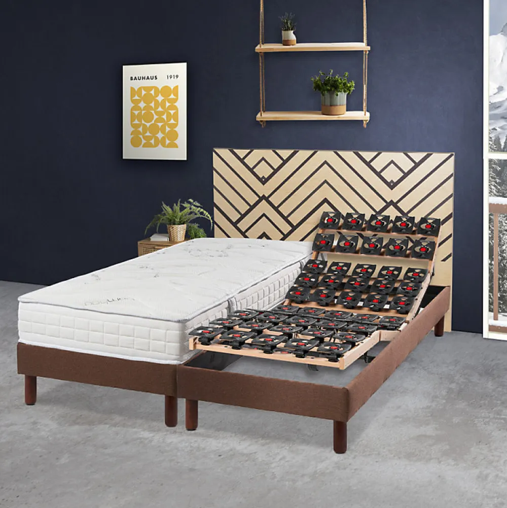 Essenzia Matelas MORPHOZONE 210 Relax 110x210 Latex* Matelas