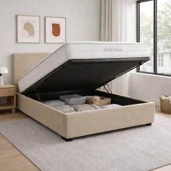Essenzia Matelas SPRING 600 SLIM 17 cm 110x220 Ressorts* Matelas