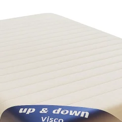 matelas face de contact Mémoire de Forme 58 Kg/m3 80x190 x 19,5 cm - Ferme - Spécial Sommier Electrique - 5 Zones de Confort - Noy><noscript><img width=