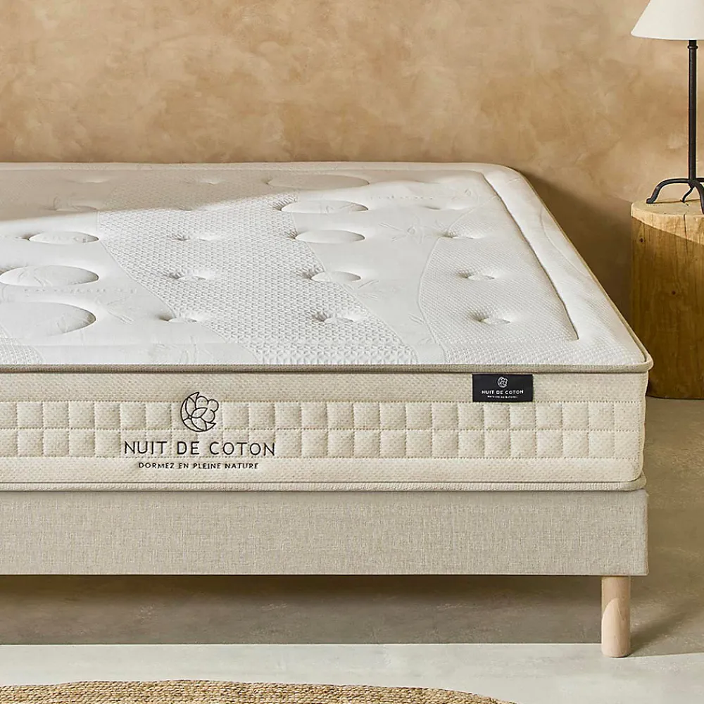 Matelas Latex 100% Naturel Prélude 2.0 140x200 cm>Nuit De Coton Outlet