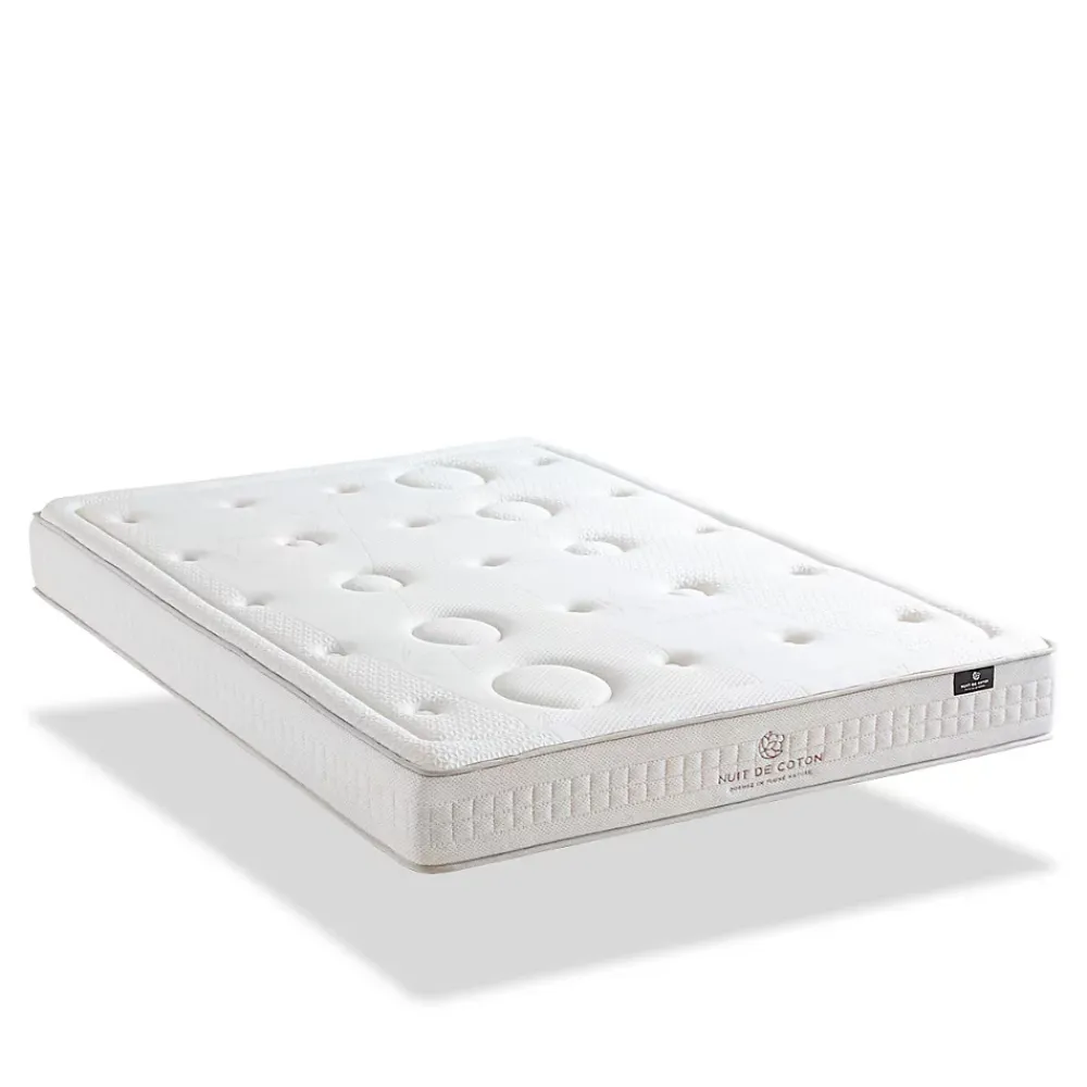 Nuit De Coton Matelas Latex 100% Naturel Prélude 2.0 180x200 cm* Matelas