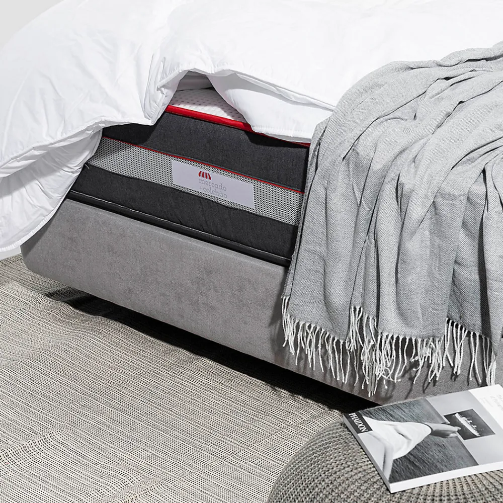 Mercado Do Colchão Matelas Luxury Gel - Ressorts Ensachés* Matelas