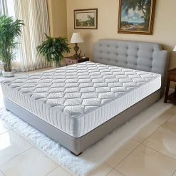 Matelas Marie a Ressorts + 3 cm matelas face de contact latex en 70 Kg/m3-120x190 Hauteur +/- 25 cm - Accueil Ferme - Soutien Ferm>King Of Dreams