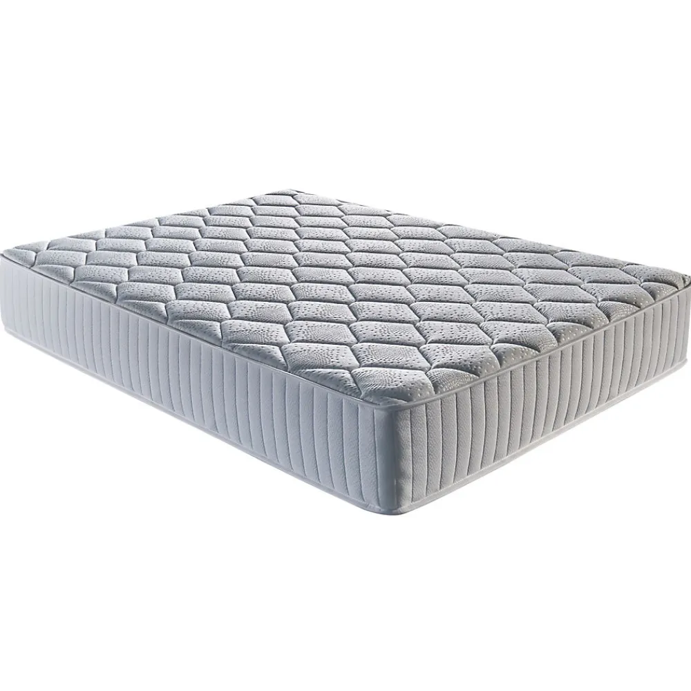 Literie Julien Matelas memoryplus a Ressorts Ensaches + 3,5 cm contact latex à 70 % en 70 Kg/m3 - 140x200 Hauteur +/- 22,5 cm - Accueil Ferme -* Matelas