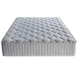 Literie Julien Matelas memoryplus a Ressorts Ensaches + 3,5 cm contact latex à 70 % en 70 Kg/m3 - 140x200 Hauteur +/- 22,5 cm - Accueil Ferme -* Matelas