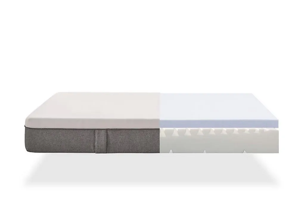Moonia Matelas Mousse à memoire de forme Max One Orthopedique Dehoussable Multizone - 180X200 -* Matelas
