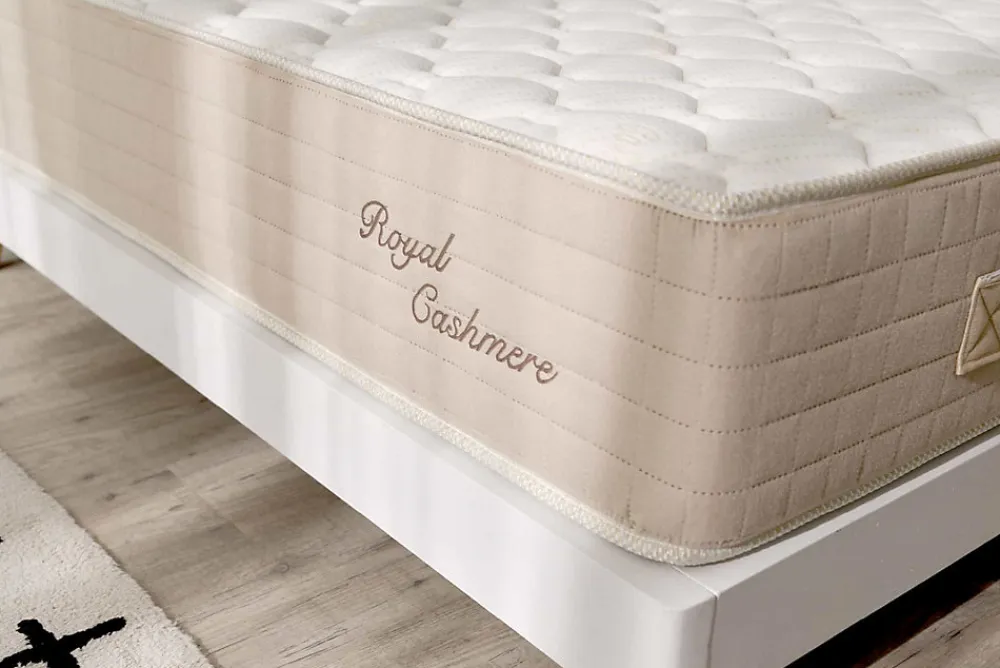 Matelas Mousse à memoire de forme Royal Cashmere, 160x200cm ->Moonia Clearance