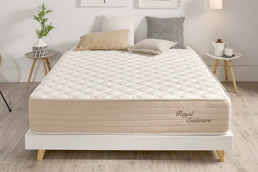Matelas Mousse à memoire de forme Royal Cashmere, 160x200cm ->Moonia Clearance