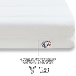 Olympe Literie Matelas Mousse Egio 140x200 cm Accueil Latex Like* Matelas
