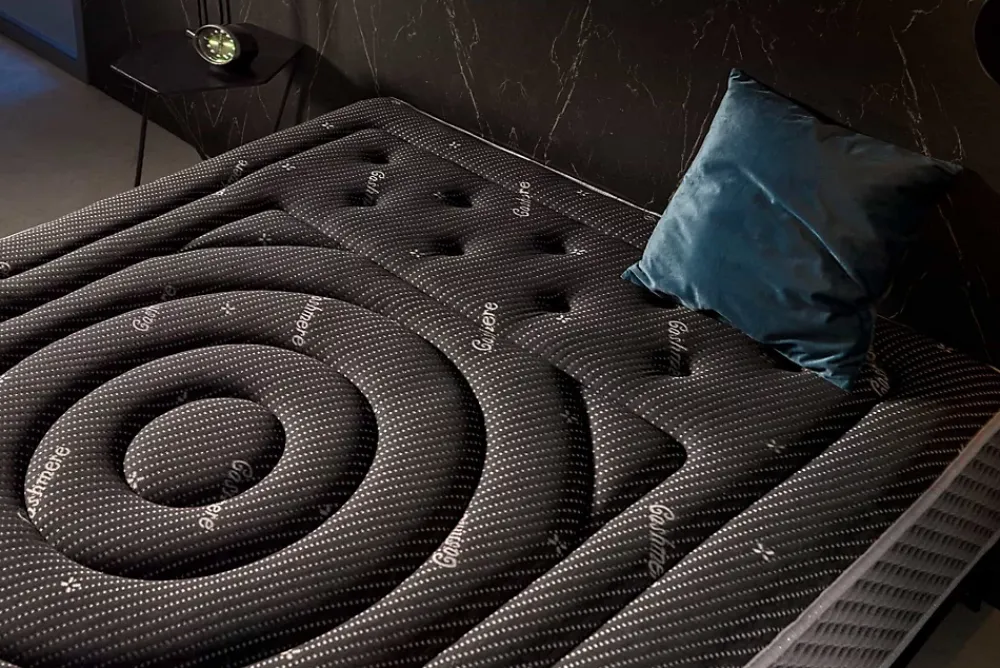 Moonia Matelas Mousse Premium Black Multizone, 27cm, 160x200cm -* Matelas