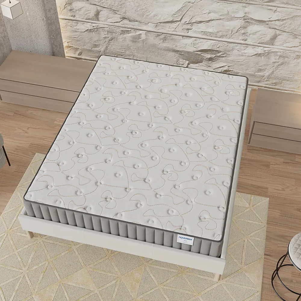 November Matelas Mousse 140x190 cm ORIONIS Accueil Mémoire de forme épaisseur 22 cm* Matelas
