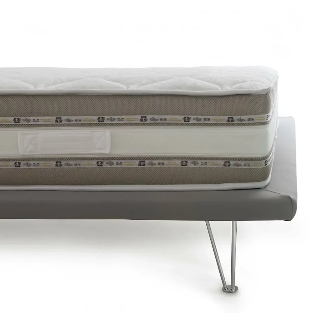 Talamo Italia Matelas mousse 160x190 cm accueil dynamique soutien medium epaisseur 27 cm Non specifie zones housse de matelas* Matelas