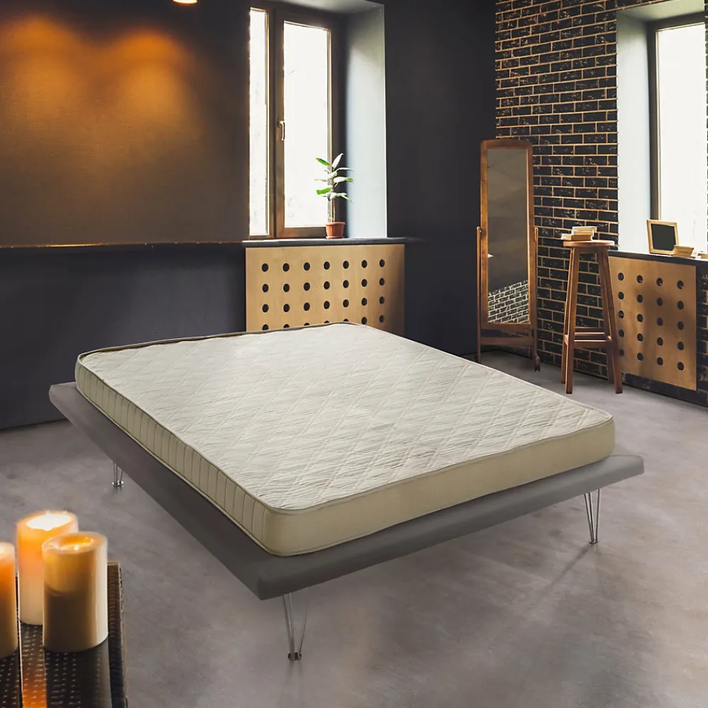Matelas mousse 120x190 cm soutien moelleux epaisseur 14 cm 7 zones>Talamo Italia Discount
