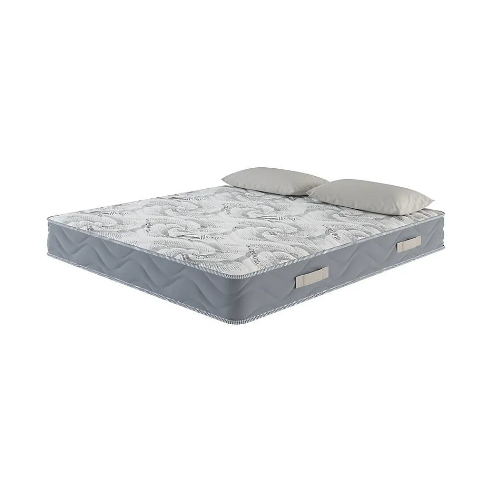 Talamo Italia Matelas mousse 180x200 cm accueil dynamique soutien moelleux epaisseur 25 cm oreiller(s)* Matelas