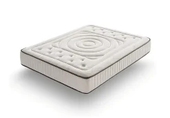 Matelas mousse 140x190 Imperial Cachemire, 25 cm, confort multizone, accueil moelleux, ferme, anti-acarien et hypoallergénique><noscript><img width=