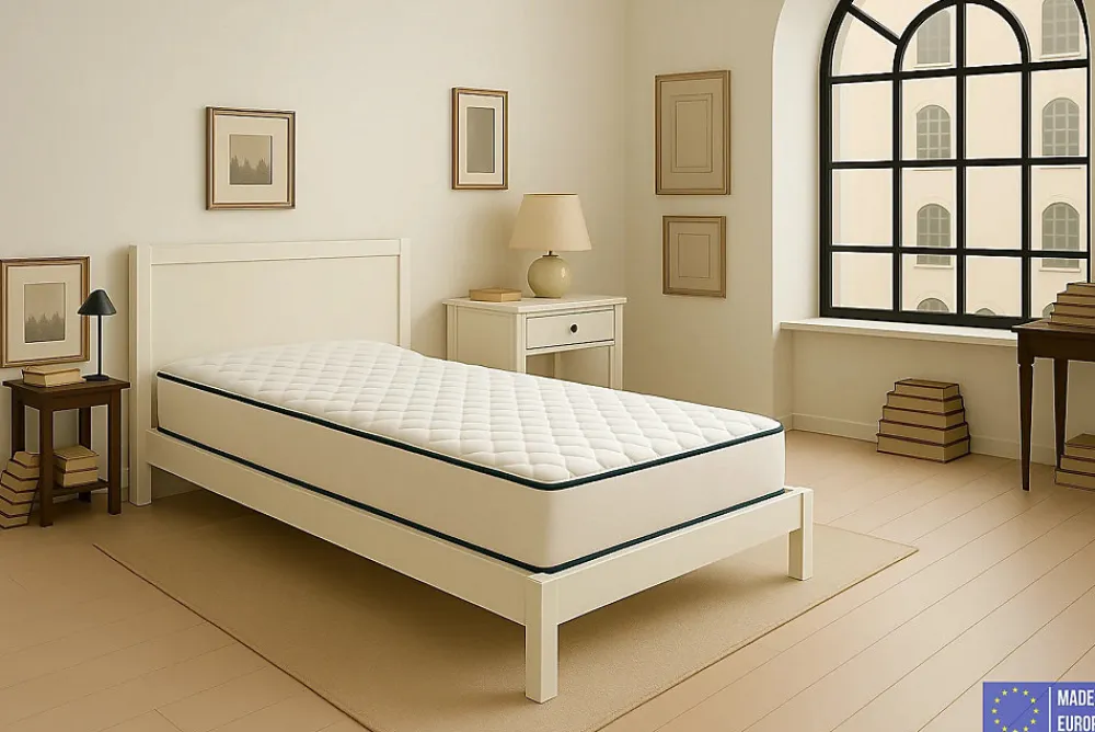 Matelas Mousse 90x200 New York, Ferme, Réversible, Côté Été/hiver, H15 Cm>Dagostino Home Outlet