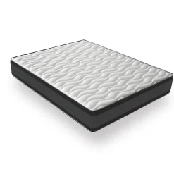 Dagostino Home Matelas Mousse 140x190 Onyx, Ferme, Réversible, Côté Été/hiver, H20 Cm* Matelas