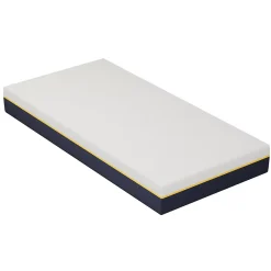 Teeno Matelas pour adulte 90 x 200 cm, épaisseur 21 cm (mousse à mémoire de forme + fibres de charbon de bambou)* Matelas