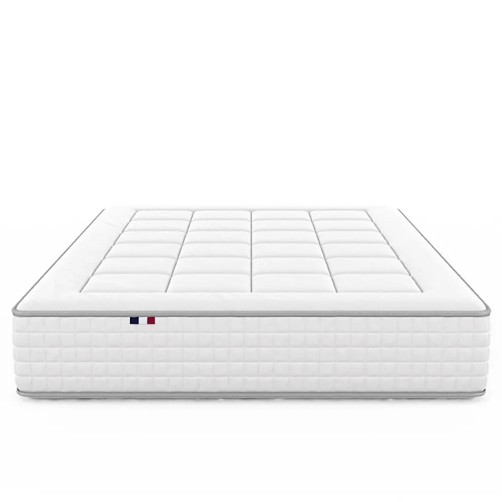 Matelas ressort 1600x2000 cm id literie soutien ferme accueil souple 7 zones epaisseur 30 cm protege-matelas> Discount
