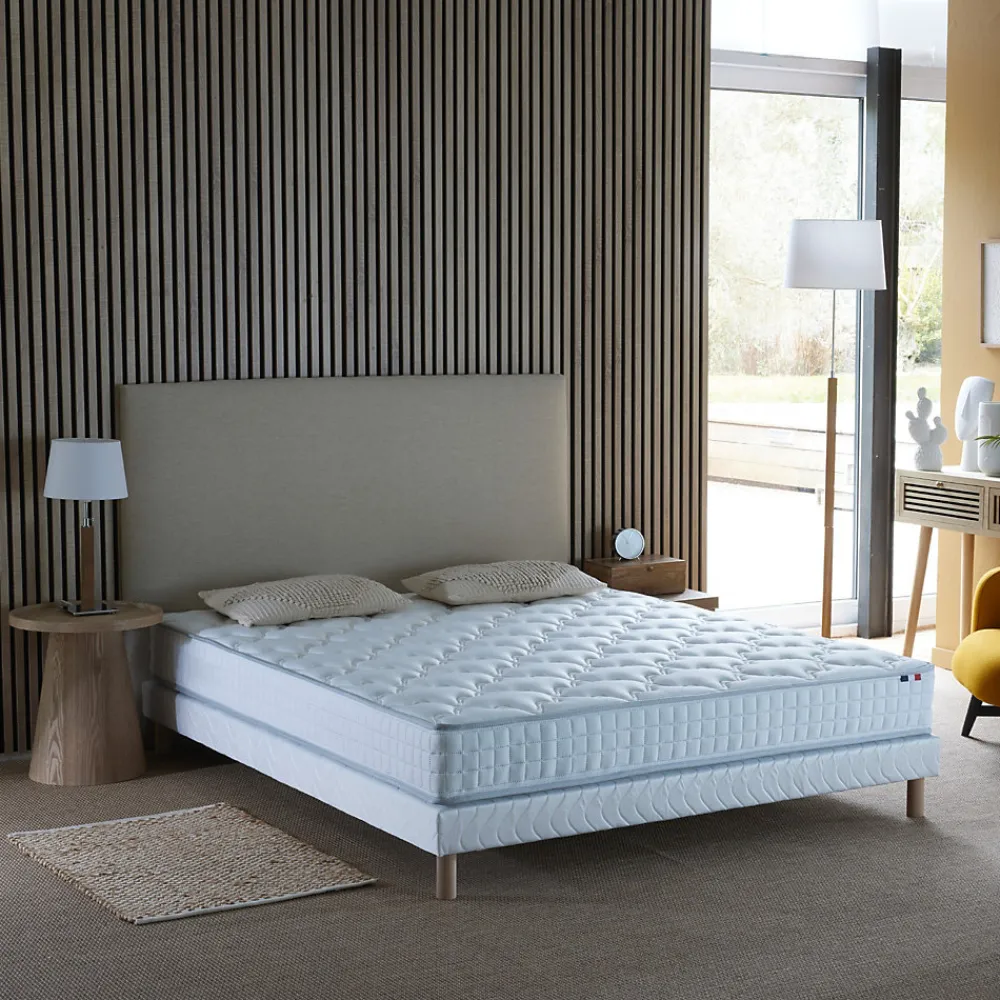 Matelas ressorts 5 zones réversible ETOILE - confort Made in France 140x190>Idliterie Online