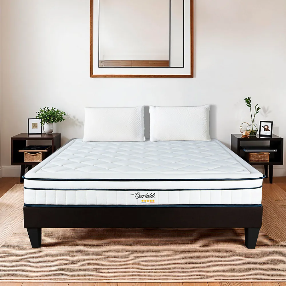 Bellecour Matelas Ressorts Bartoldi 140x200 cm Accueil Mousse supersoft* Matelas