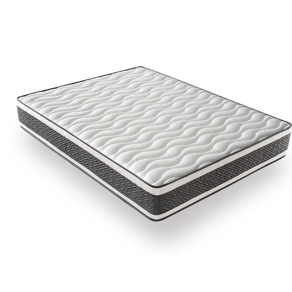 Matelas Ressorts Ensachés 140x200 Montecarlo, Ferme, Réversible, Côté Été/hiver, H25 Cm>Dagostino Home Hot