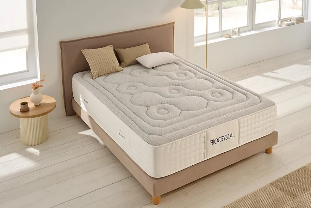 Matelas Ressorts Ensachés Biocrystal Selenium Spring, 30cm, 135x200cm ->Moonia