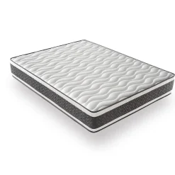 Matelas Ressorts Ensachés 140x190 Montecarlo, Ferme, Réversible, Côté Été/hiver, H25 Cm>Dagostino Home Best